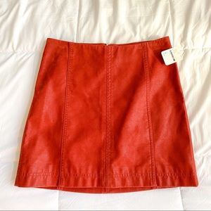 Free people mini skirt